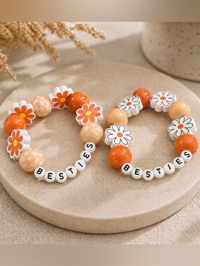 Fall Besties Beaded Bracelets